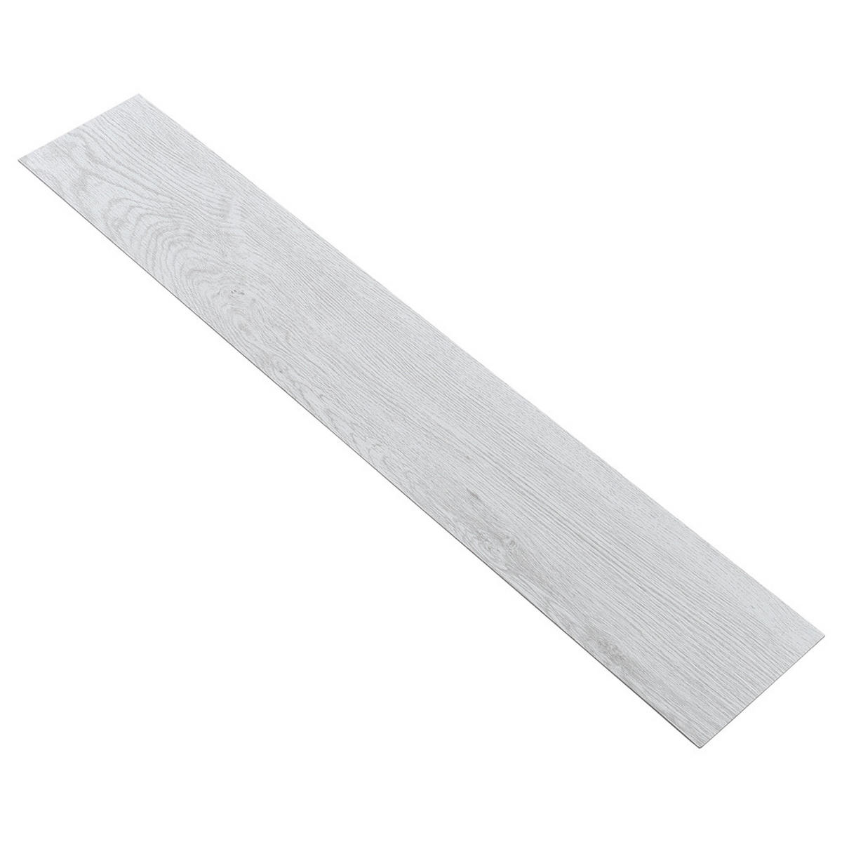 VINYLBODEN 5m²/36-TLG. selbstklebend PVC - Hellgrau, Kunststoff (0.2/91.5/15.2cm) - Livingandhome