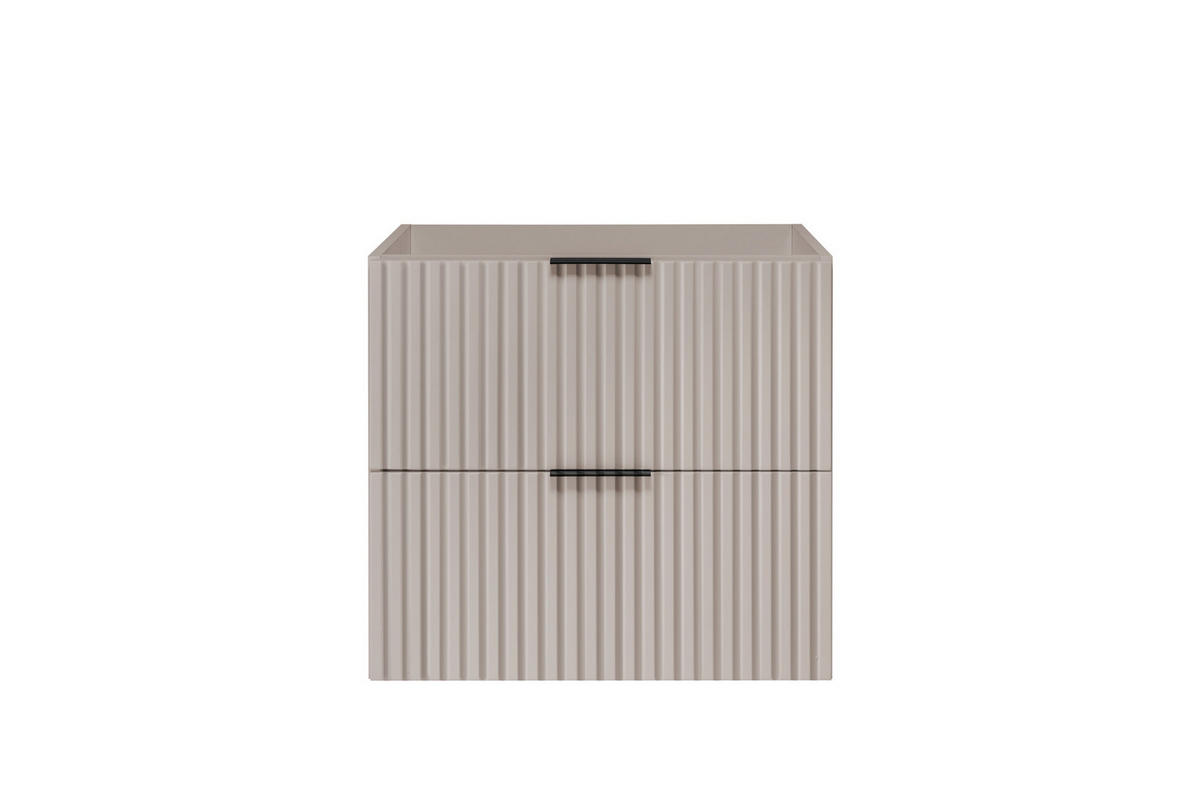 WASCHBECKUNTERSCHRANK Kaschmir matt 60/57/46 cm - Kaschmir, Holzwerkstoff/Kunststoff (60/57/46cm) - Rodan