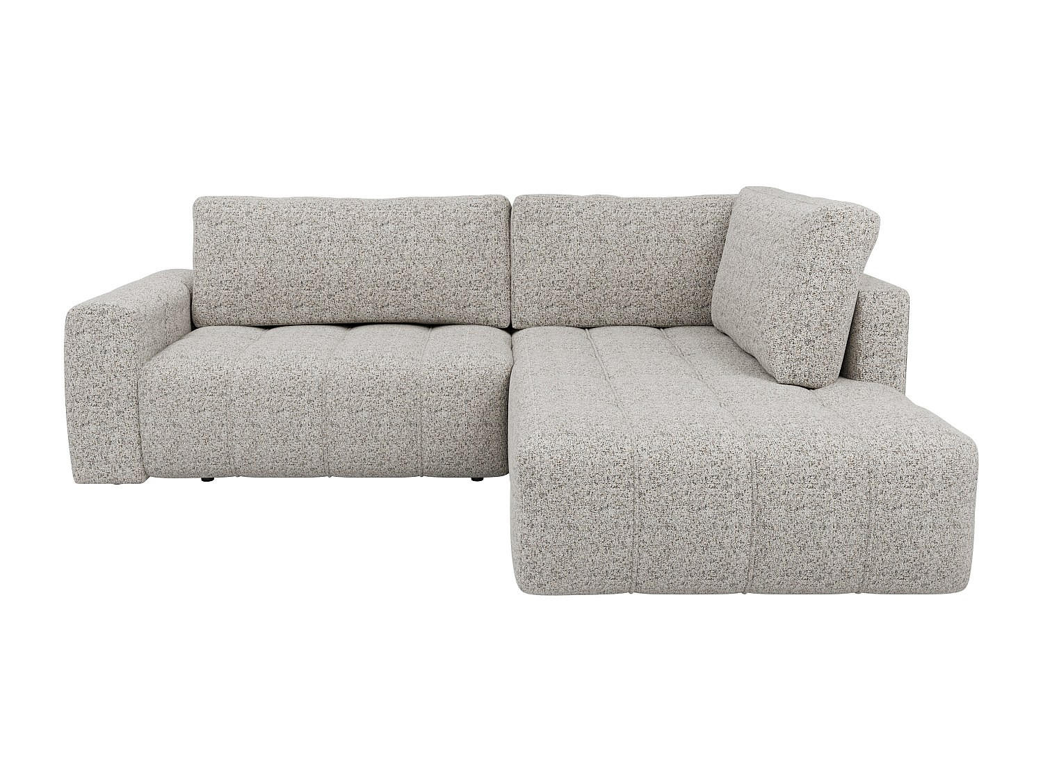 Vente-Unique Sofa Grau 275x90x205 cm