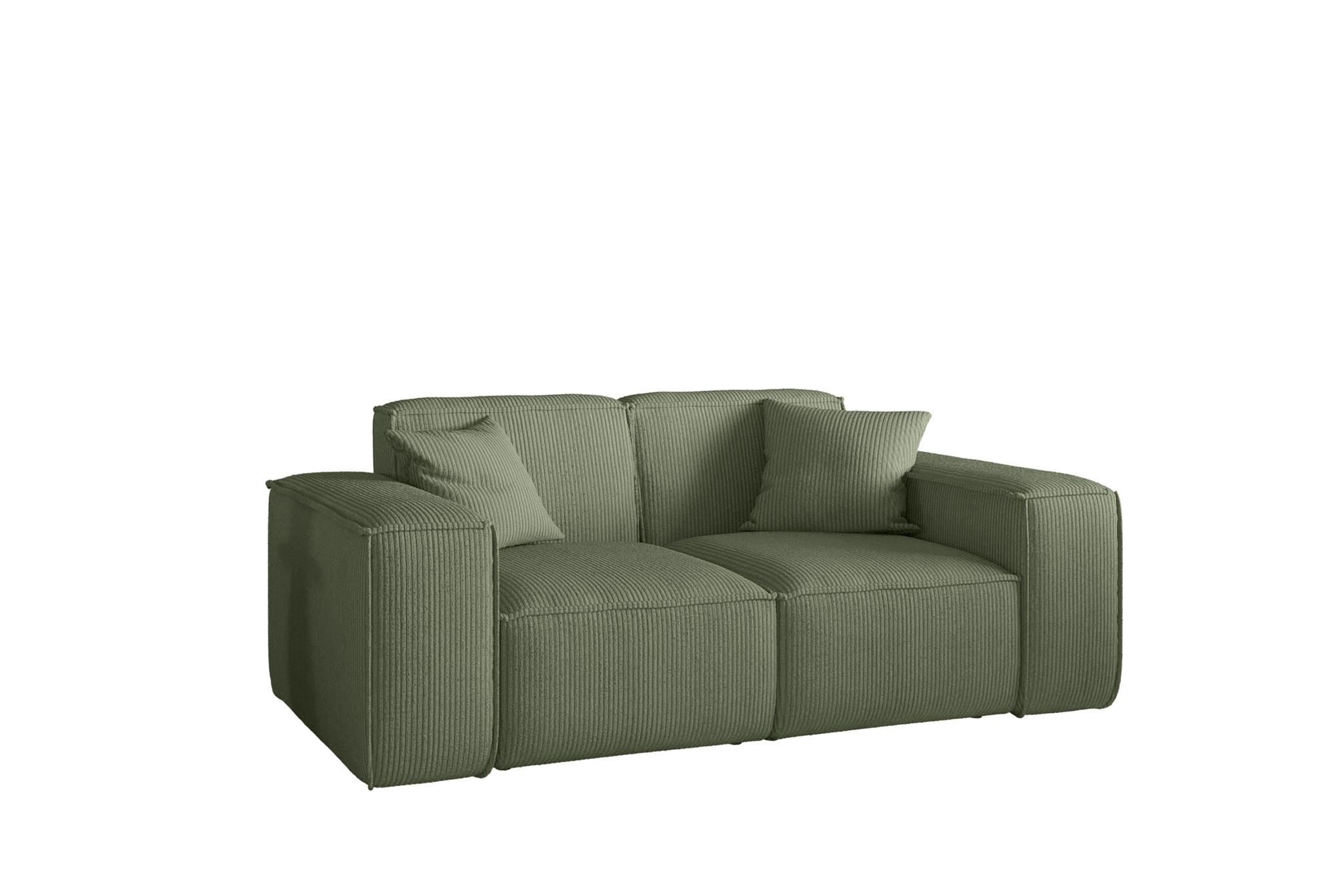 Fun Möbel Sofa Jadegrün 186x73x88 cm
