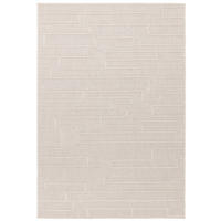 TEPPICH modern Wohn-/Schlafzimmer CANT Beige 80 x 150 cm - Beige, Textil (80/150cm) - Novatrend