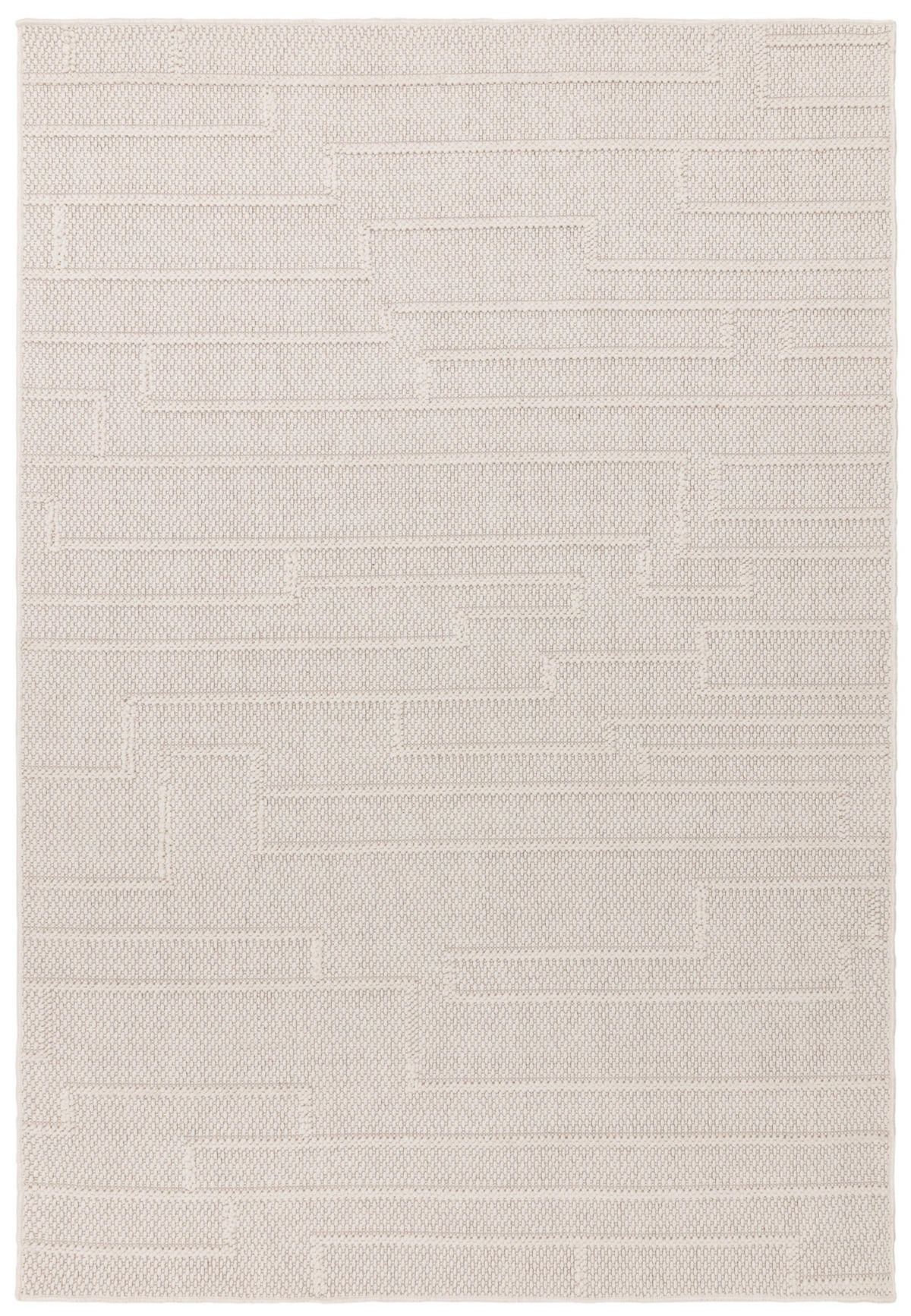 TEPPICH modern Wohn-/Schlafzimmer CANT Beige 80 x 150 cm - Beige, Textil (80/150cm) - Novatrend
