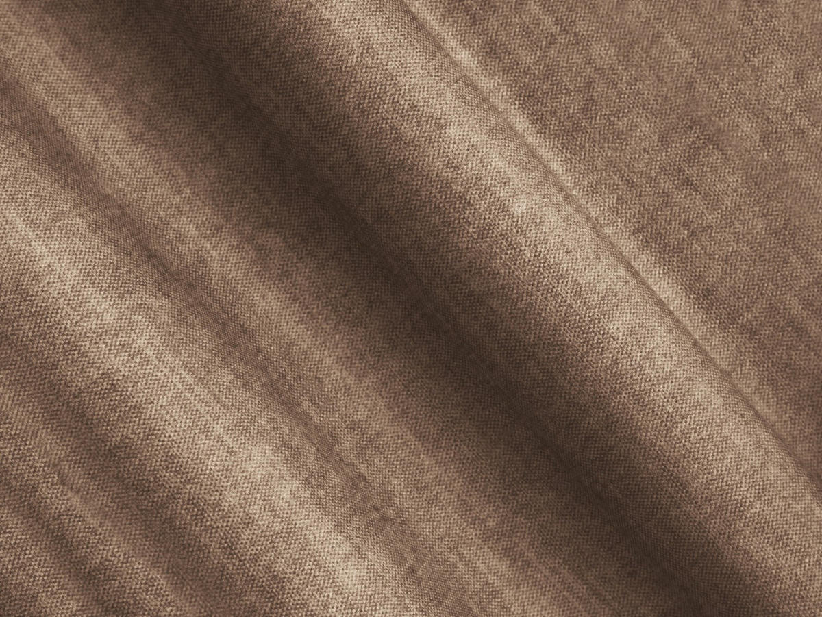 SOFA Loretto aus Samt dunkelbeige 3 Sitzplätze - Mokka, Textil (100/68/210cm) - Cosmopolitan Design