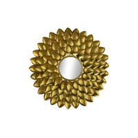 WANDSPIEGEL Gold 74,5/75 cm - Goldfarben, Metall (5.21/75/4cm) - KUNSTLOFT