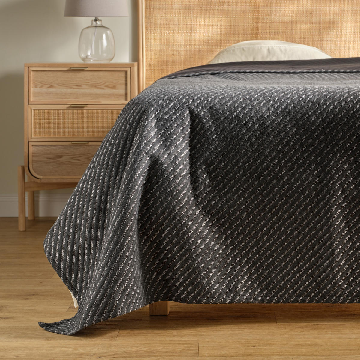TAGESDECKE Pasera - Schwarz, Textil (200/220cm) - home&you