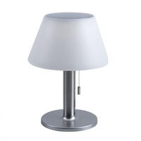 LED AUSSENLEUCHTE Metall Silber - Silberfarben, Metall (20/20/28cm)