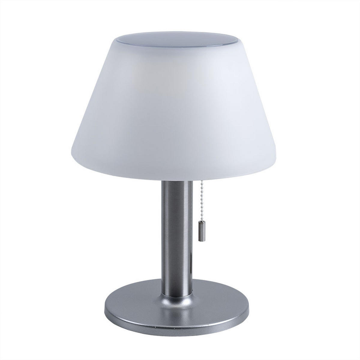 LED AUSSENLEUCHTE Metall Silber - Silberfarben, Metall (20/20/28cm)