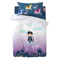 BETTBEZUG 2er-Set teiliges nanny 100x135 cm (kinderbett) mehrfarbig - Multicolor, Textil (100/135cm) - Happy Friday
