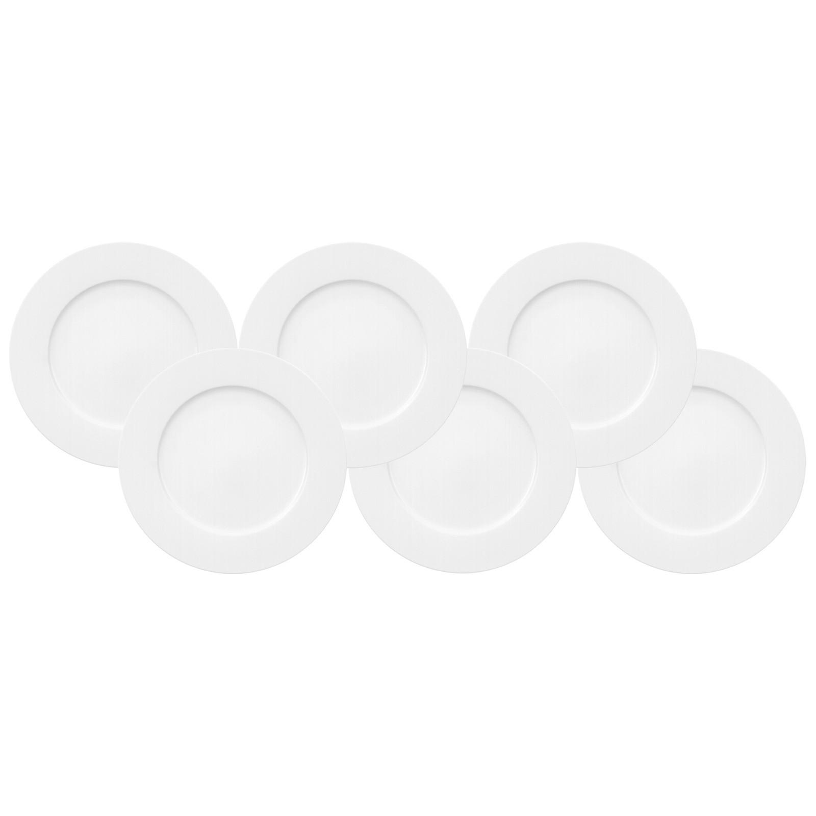 GOURMETTELLER Royal weiß ø 30.0 cm 6er Set - Weiß, Keramik (30cm) - Villeroy & Boch