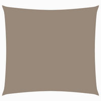 SONNENSEGEL Oxford-Gewebe Quadratisch 6x6 m Taupe - Taupe, Textil (600/600cm) - furnicato