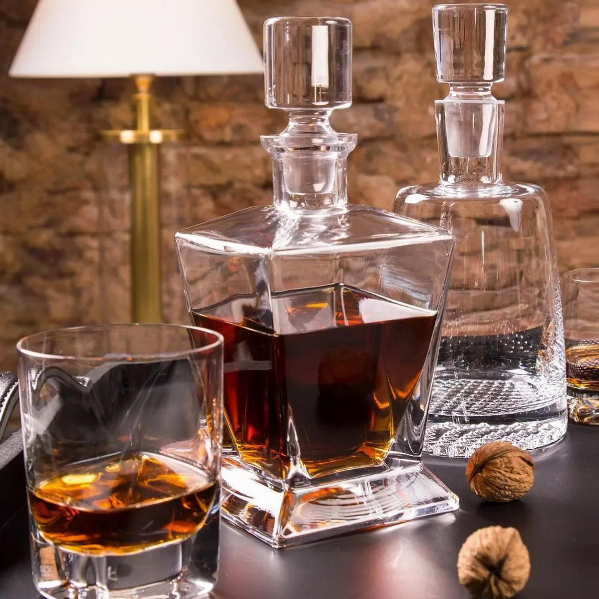WHISKYGLÄSER Caro, 6er-Set, 280 ml, Handgemacht - Transparent, Glas (0.28L) - Krosno Glass