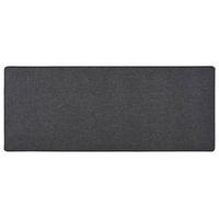 LÄUFER 80/200 cm aus Nadelvlies Anthrazit - Anthrazit, Kunststoff/Textil (80/200cm) - vidaXL