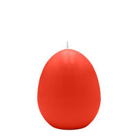 EIKERZEN Paprika 90 x Ø 60 mm, 6 Stück - Hellrot, Paraffin (6/9/9cm) - Kopschitz Kerzen