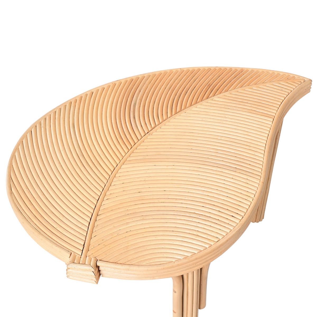 COUCHTISCH 3er-Set PARALIA Rattan Naturfarben - Naturfarben, Naturmaterialien (48/70/44cm) - Beliani