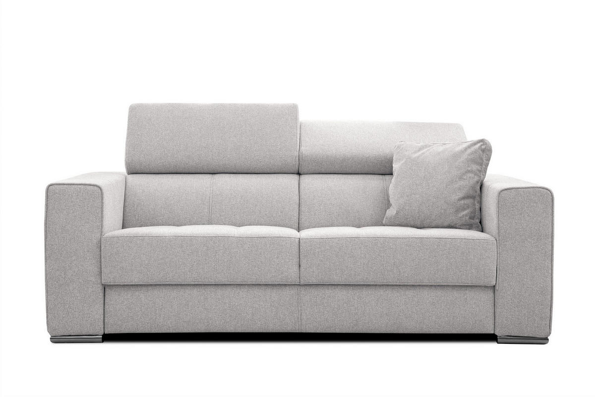 SOFA QUARTZ 3-Sitzer, creme - Creme, Holzwerkstoff/Textil (202/80/102cm) - Courtois Laville