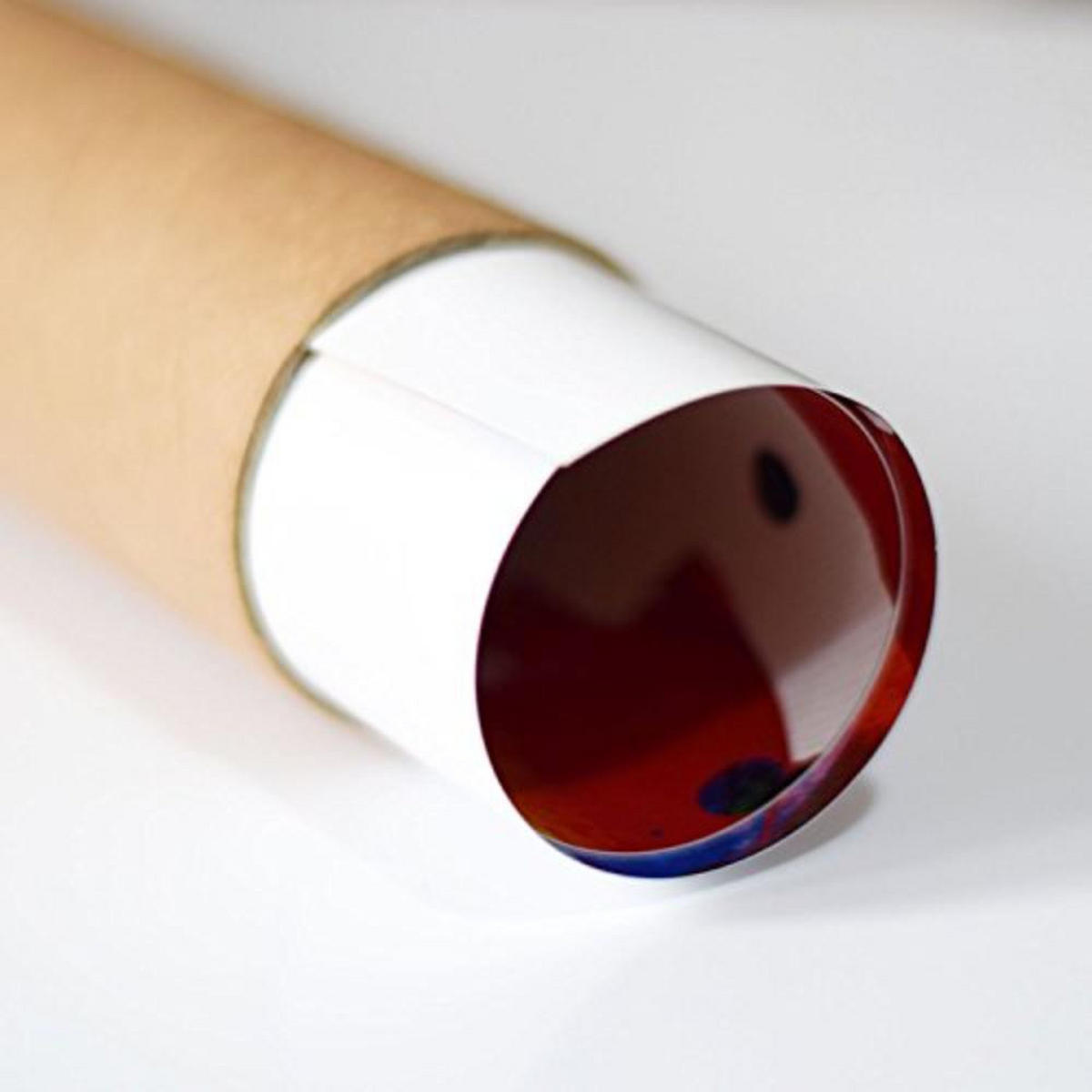 POSTER Set mit 4 Botanische Papier Hintergrund helle Blumen A4 Rahmenlos - Klar, Papier (29.7/3cm) - Nacnic