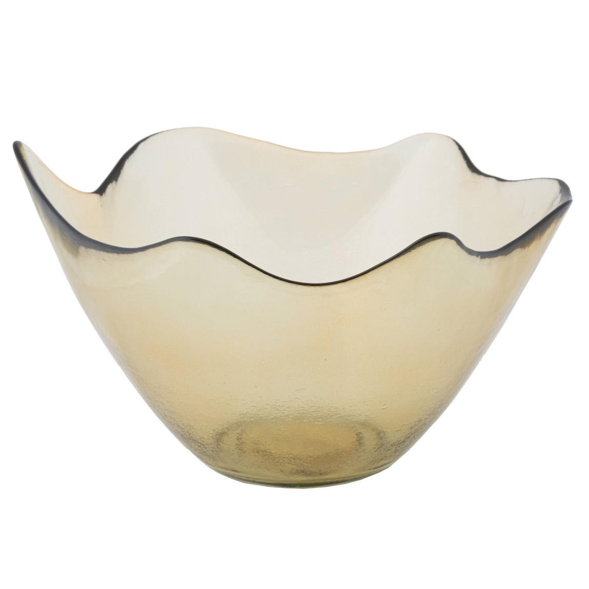 Mauro Ferretti Deko-Schüssel Gelb 18 cm