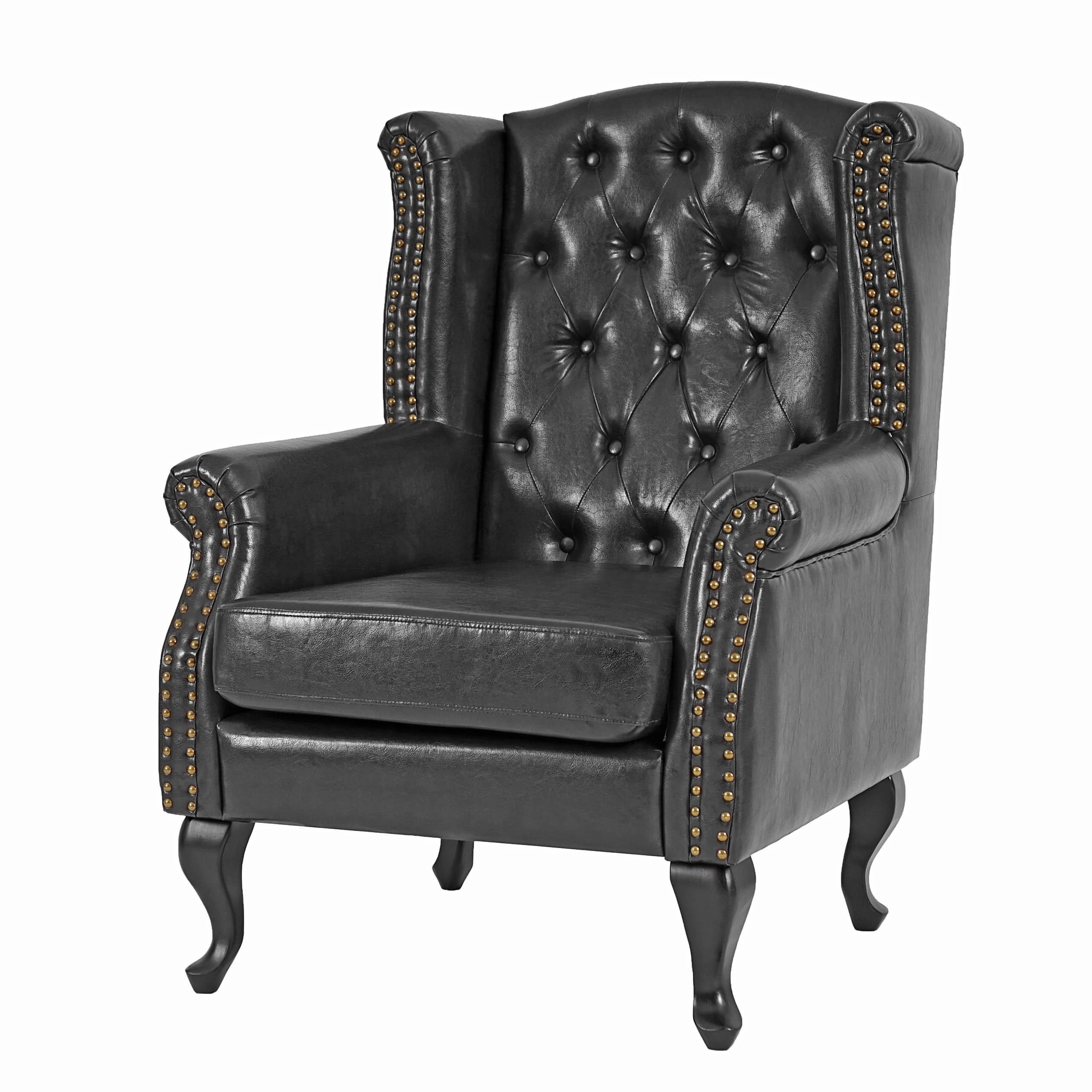 RELAXSESSEL Schwarz - Schwarz, Textil (75/102/80cm) - MCW