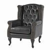 RELAXSESSEL Schwarz - Schwarz, Textil (75/102/80cm) - MCW