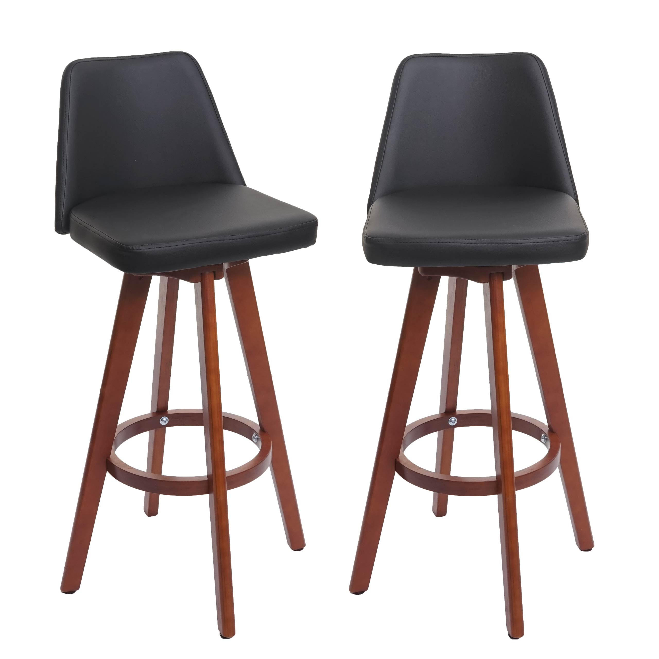 Proregal Barhocker Schwarz 39x105x45 cm