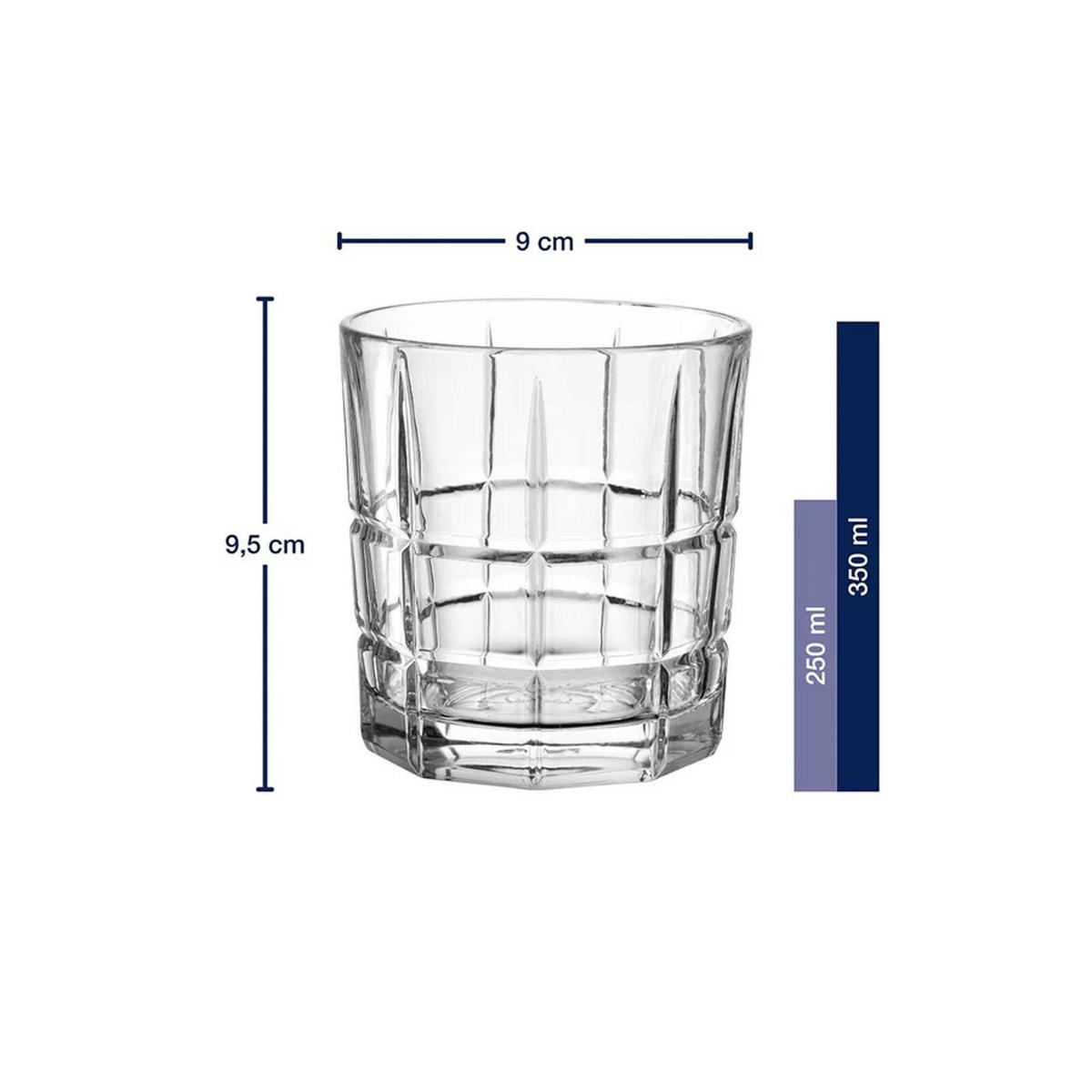WHISKYGLÄSER Soiritii Nova transparent 350 ml 4er Set - Transparent, Glas (0.35L) - Leonardo Living