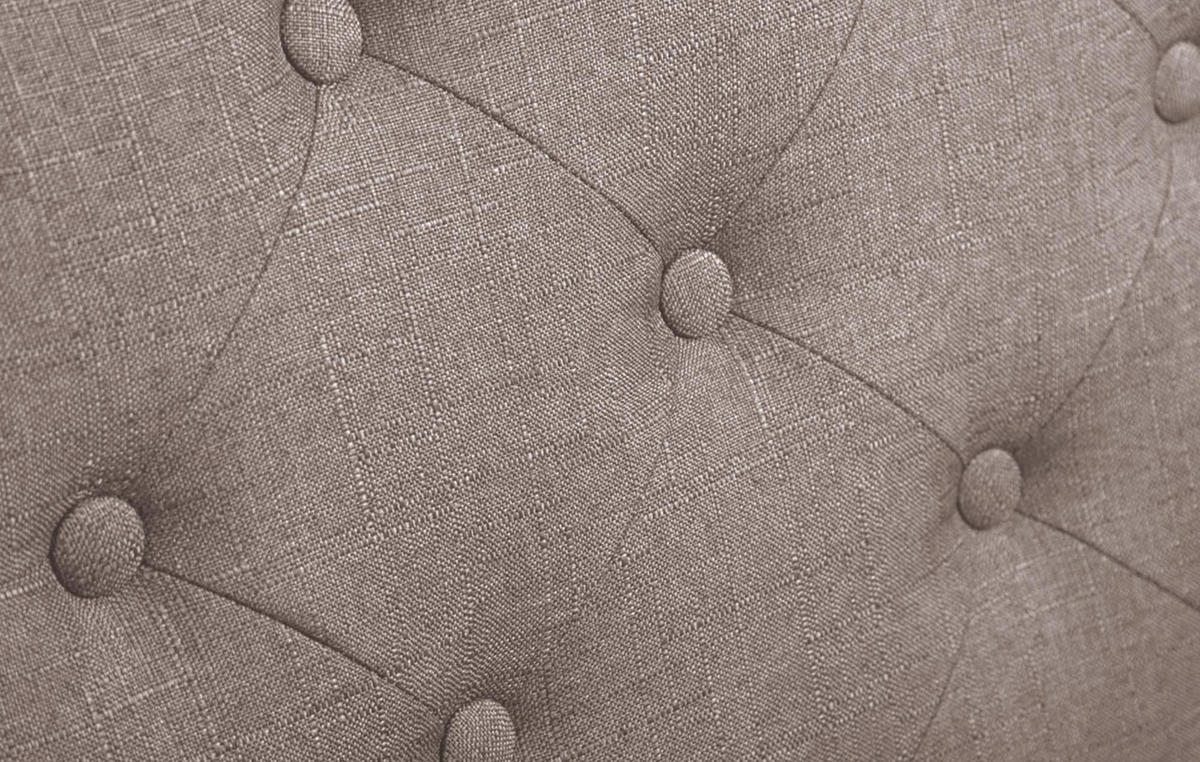 ARMLEHNENSTUHL Stoff taupe - Taupe/Naturfarben, Holz/Textil (66/98/66cm) - CLP
