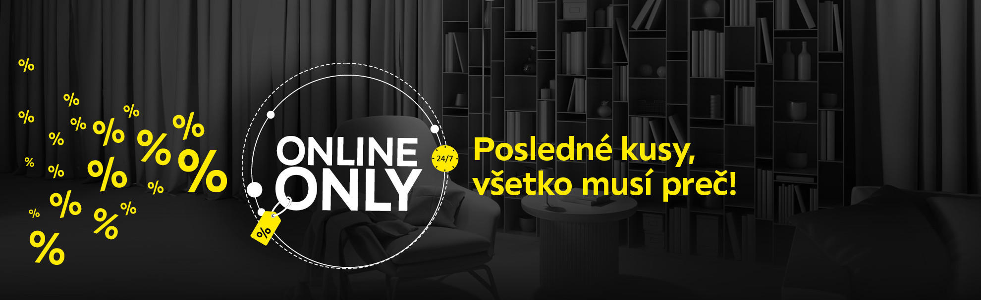 výpredaj Online Only