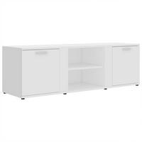 TV-SCHRANK Weiß 120x34x37 cm Holzwerkstoff - Weiß, Holzwerkstoff (120/37/34cm) - furnicato