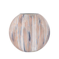 TOPF Meriko Braun 53/22/48cm - Braun, Metall (48cm) - PTMD Collection