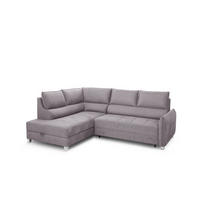 ECKSOFA Marno In Chill Me - Hellgrau, Holzwerkstoff/Textil (200/260cm) - Fun Möbel
