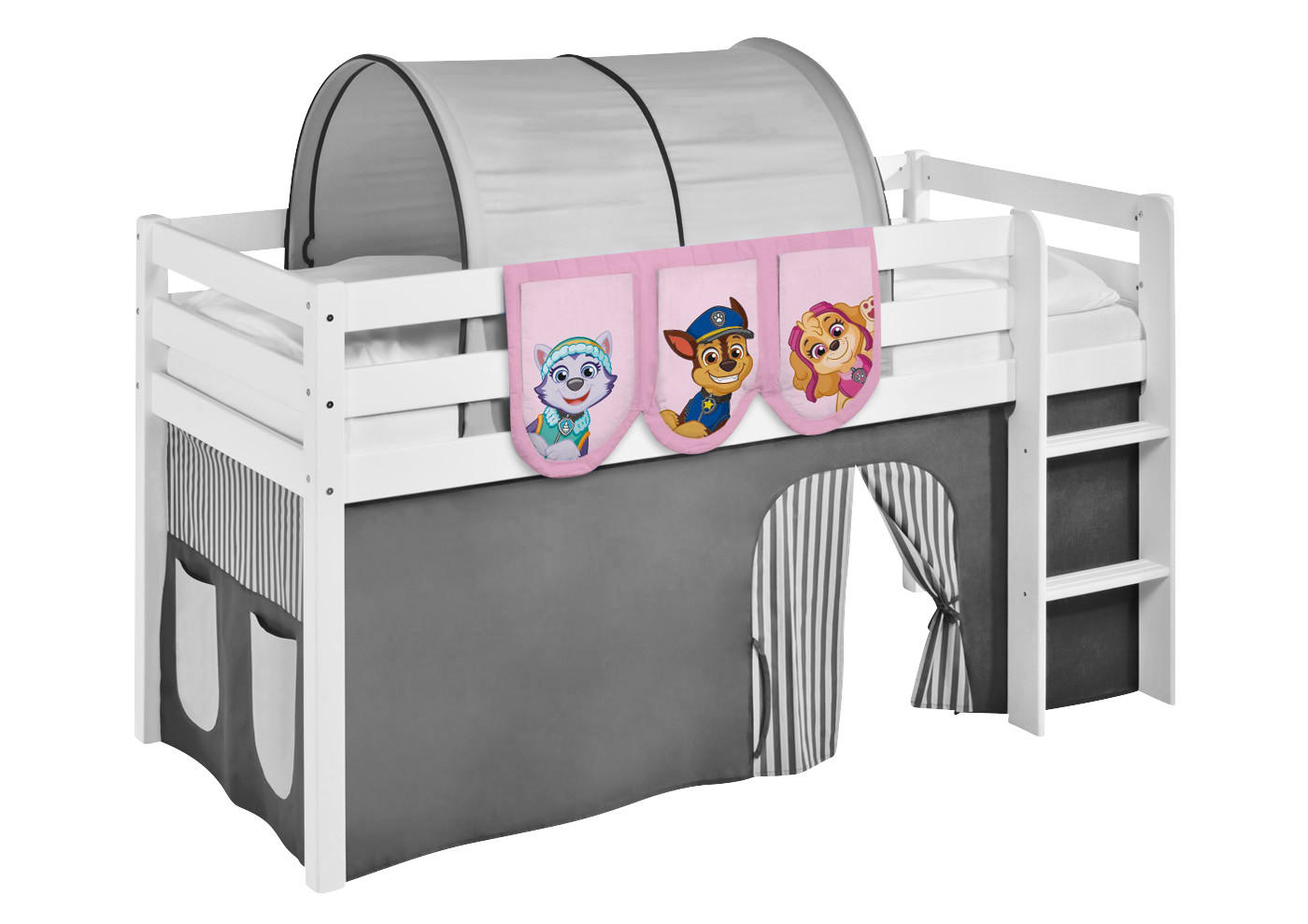 HÄNGETASCHEN Paw Patrol rosa für Hochbett, Spielbett und Etagenbett - Rosa, Textil - Lilokids