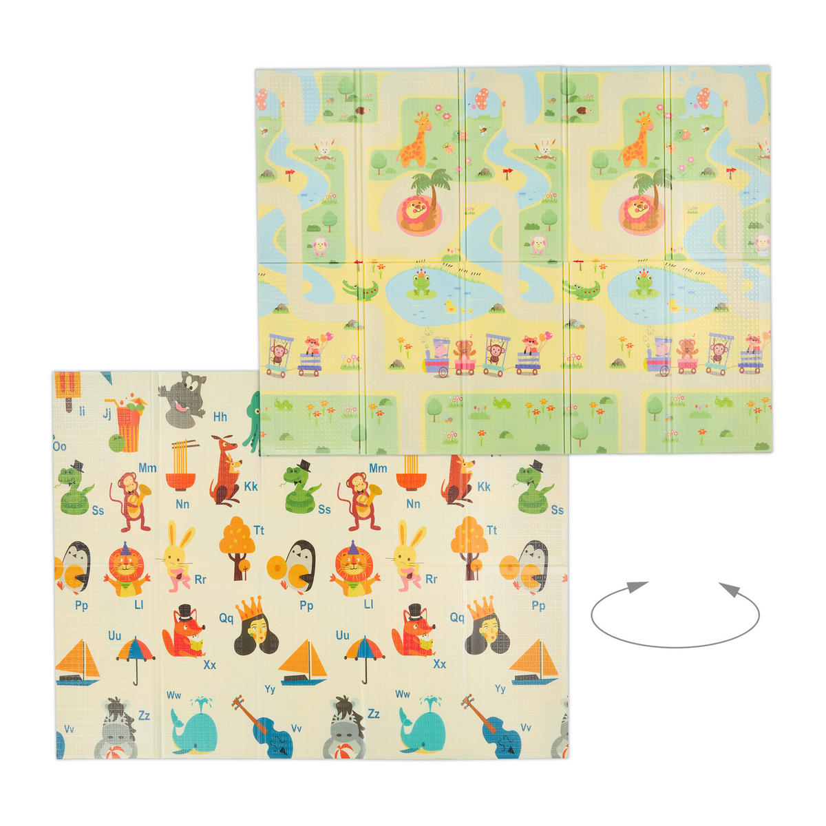 HRACIA matná - viacfarebná, textil (200/150cm) - Relaxdays