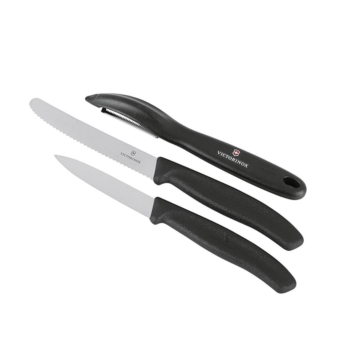 MESSER 120153 - Schwarz, Metall (25cm) - VICTORINOX