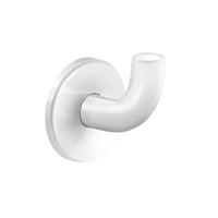 NYLON-WANDHAKEN D62x65mm weiß - Weiß, Metall (12/6.5/17cm) - Delabie