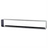 DVD & BLU-RAY REGAL CUBE 120 Metall, Lounge Design schwarz - Schwarz, Metall (120/20/15cm) - DESIGN DELIGHTS