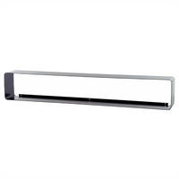 DVD & BLU-RAY REGAL CUBE 120 Metall, Lounge Design schwarz - Schwarz, Metall (120/20/15cm) - DESIGN DELIGHTS