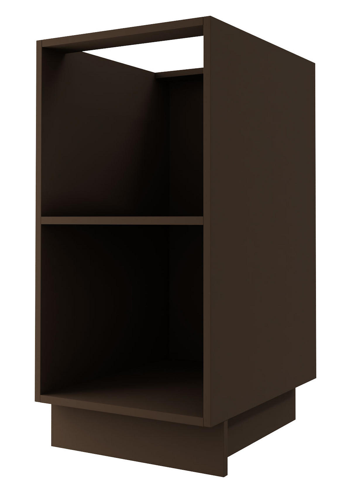 UNTERSCHRANK D1D/45 Brerra 45 / 50 / 82 cm - Dunkelgrau/Creme, Holz/Holzwerkstoff (45/82/50cm) - Feldmann-Wohnen