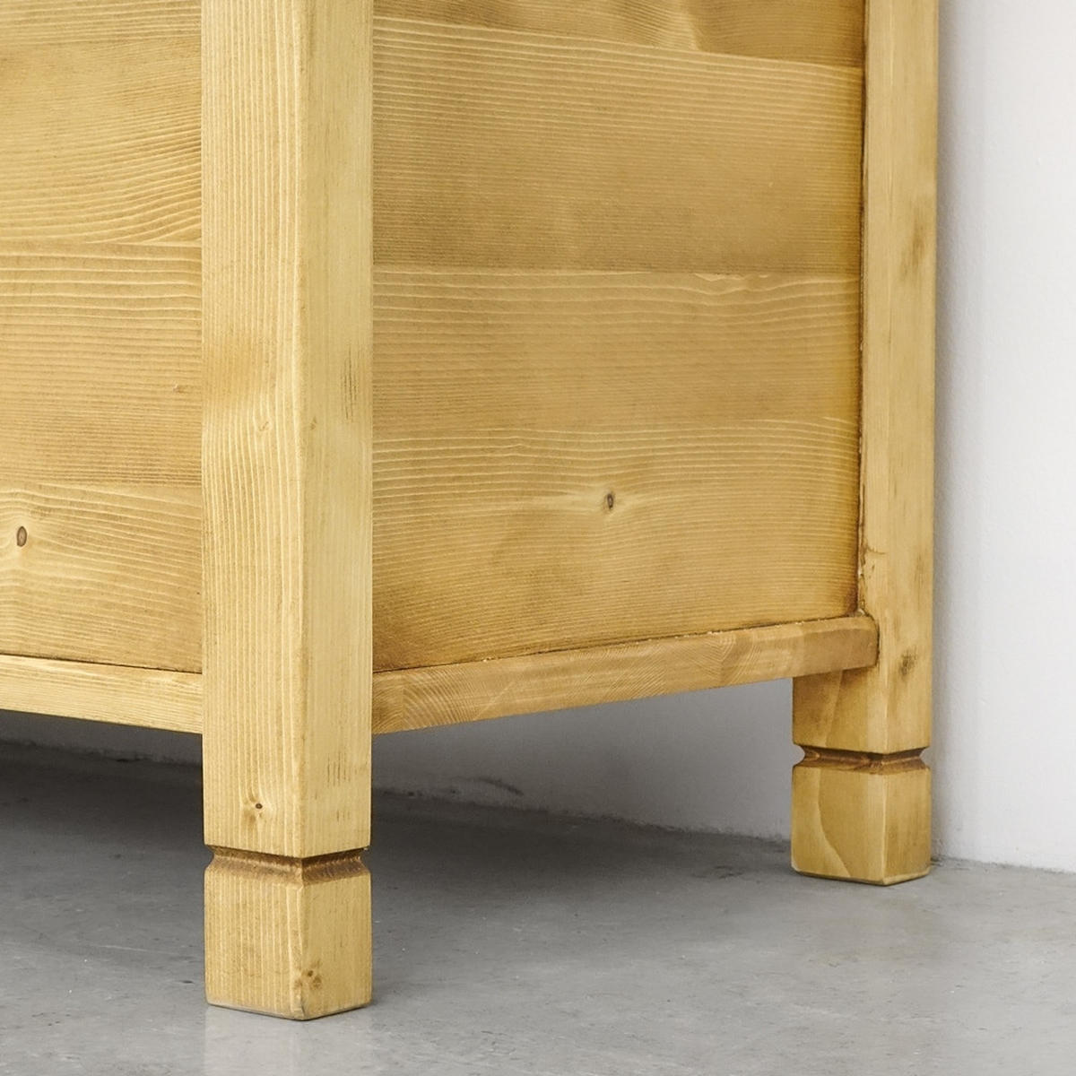 SITZBANK aus Massivholz MEXICANA - Honig, Holz (130/90/46cm) - Seart