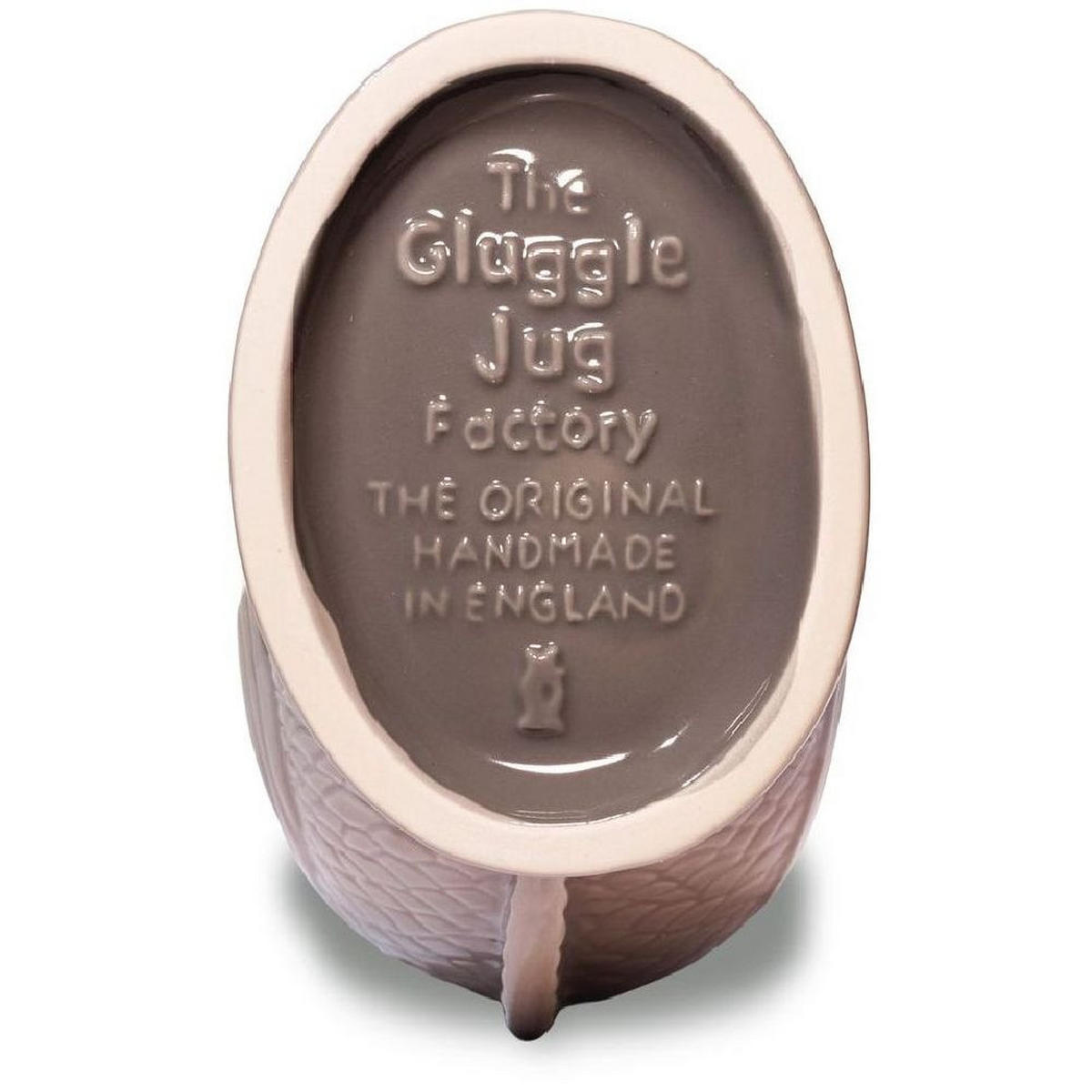 KARAFFE mit „Gluck-Gluck“-Geräusch 27,5/17/9,5 cm - Creme, Keramik (1.2L) - Gluckigluck