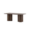 COUCHTISCH OLIVIA Braun 60x120x45 cm - Braun, Holzwerkstoff (120/60/45cm) - FURNLUX