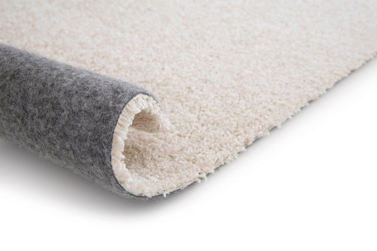 TEPPICH, Einfarbiger, maschinenwaschbarer weiß - Weiß, Textil (200/290cm) - AFK Living