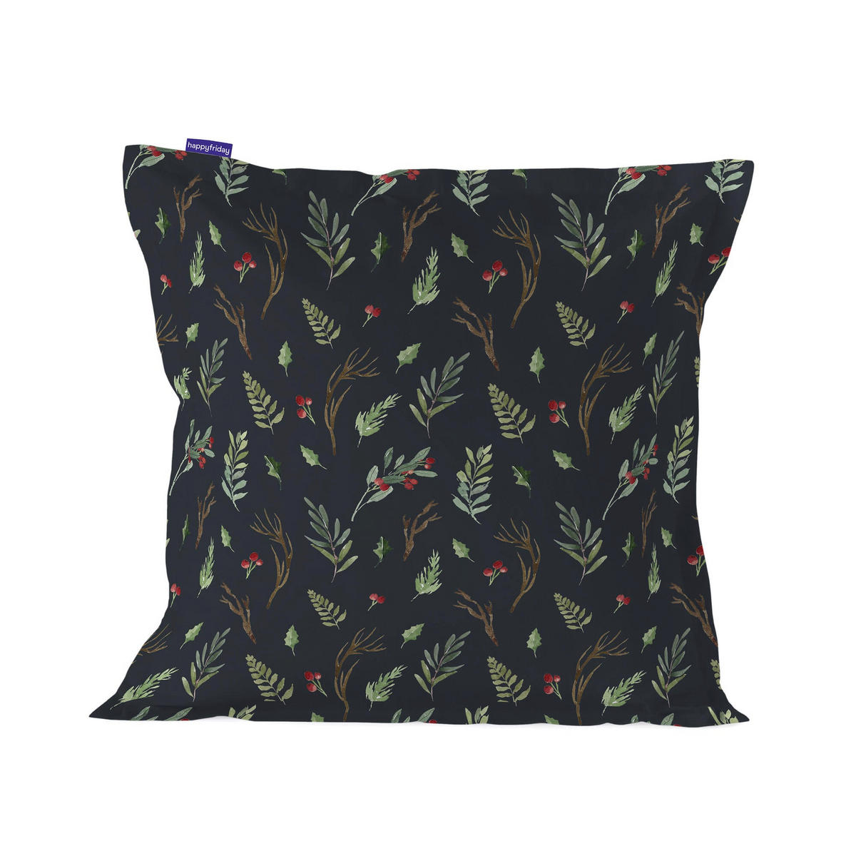 KISSENBEZUG mystical winter 60x60 cm mehrfarbig - Multicolor, Textil (60/60cm) - Happy Friday
