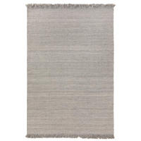 WOLLTEPPICH Lars Hellgrau 80x150 cm - Hellgrau, Textil (80/150cm) - benuta Pure