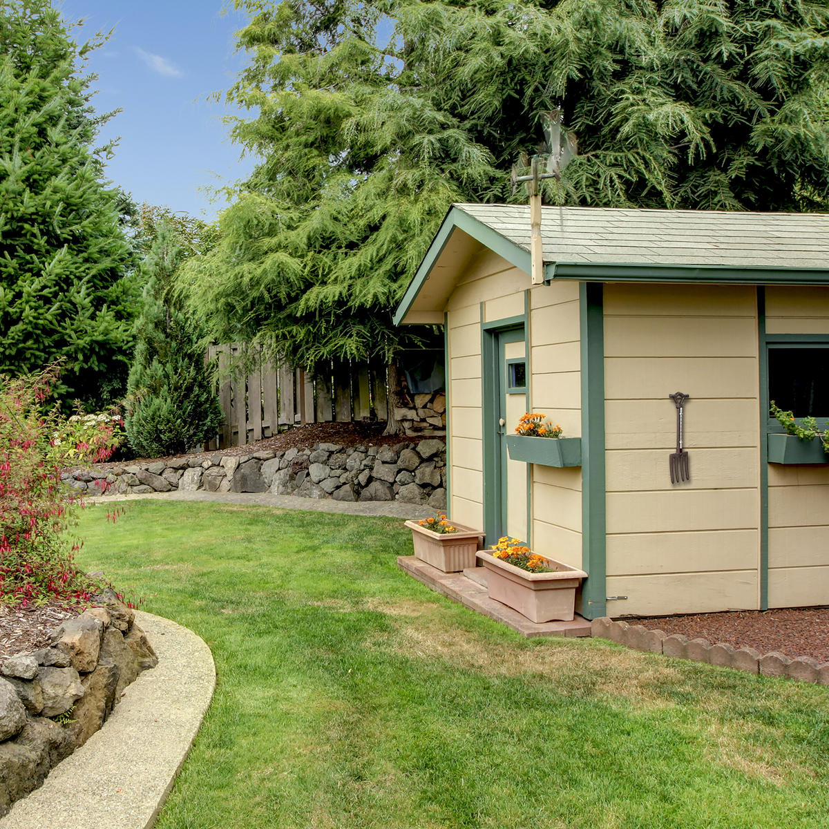 AUSSENTHERMOMETER - Dunkelbraun, Metall (1.5/30cm) - Relaxdays