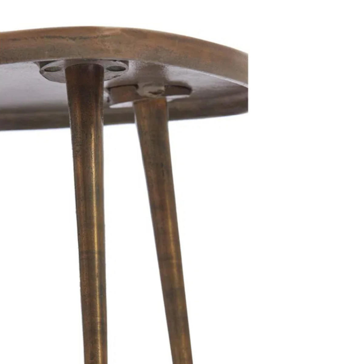 COUCHTISCH PUNO 87x42x39 cm, Metall, Antik Bronze - Bronzefarben, Metall (87/42/39cm) - Light & Living