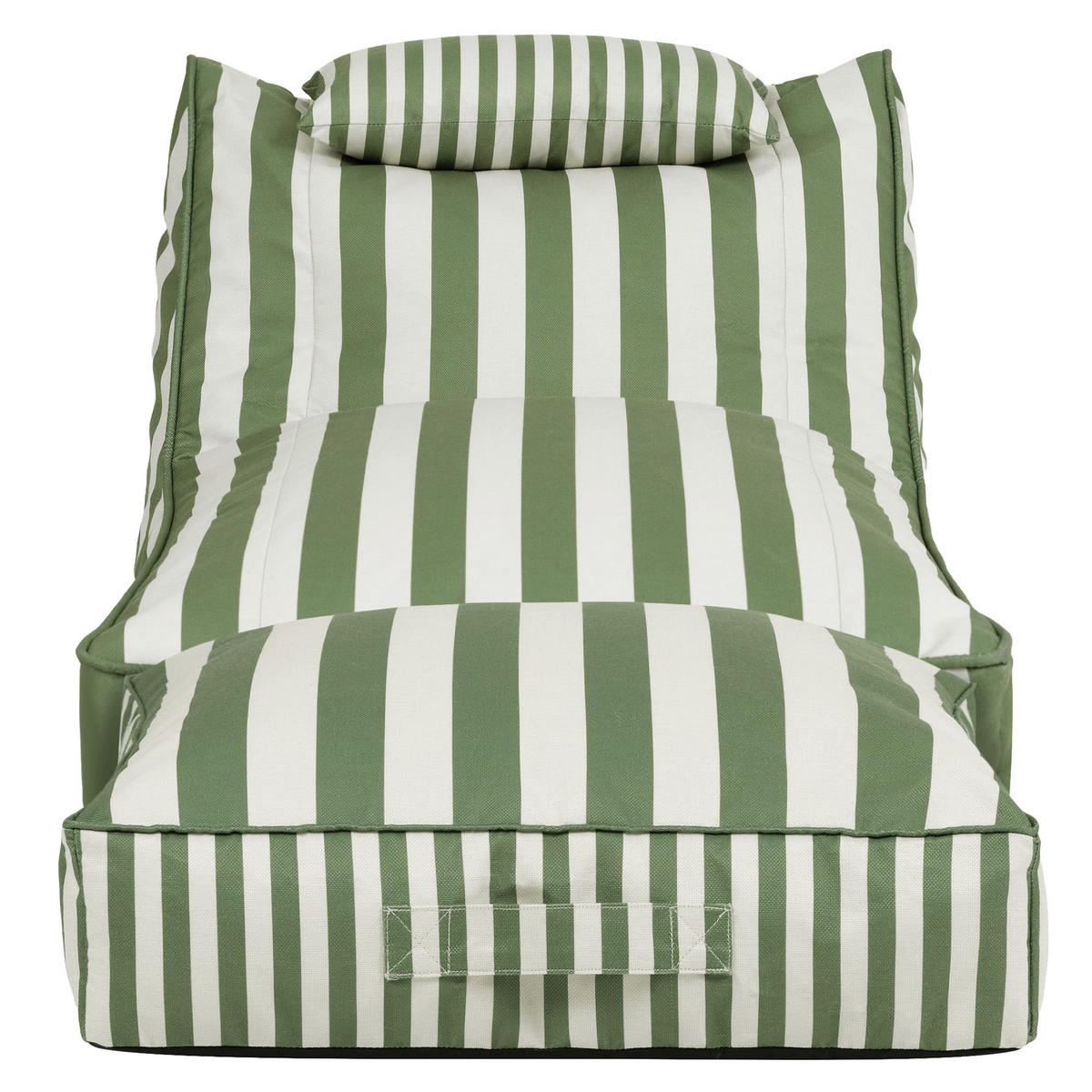 SITZSACK Outdoor mit Bodenkissen Nova - Olivgrün, Textil (84/68/180cm) - icon