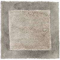 BADTEPPICHE LUXURY HOME TWO-TONE 590 GRAPHIT - 70 - Grau, Textil (60/60cm) - Cawö