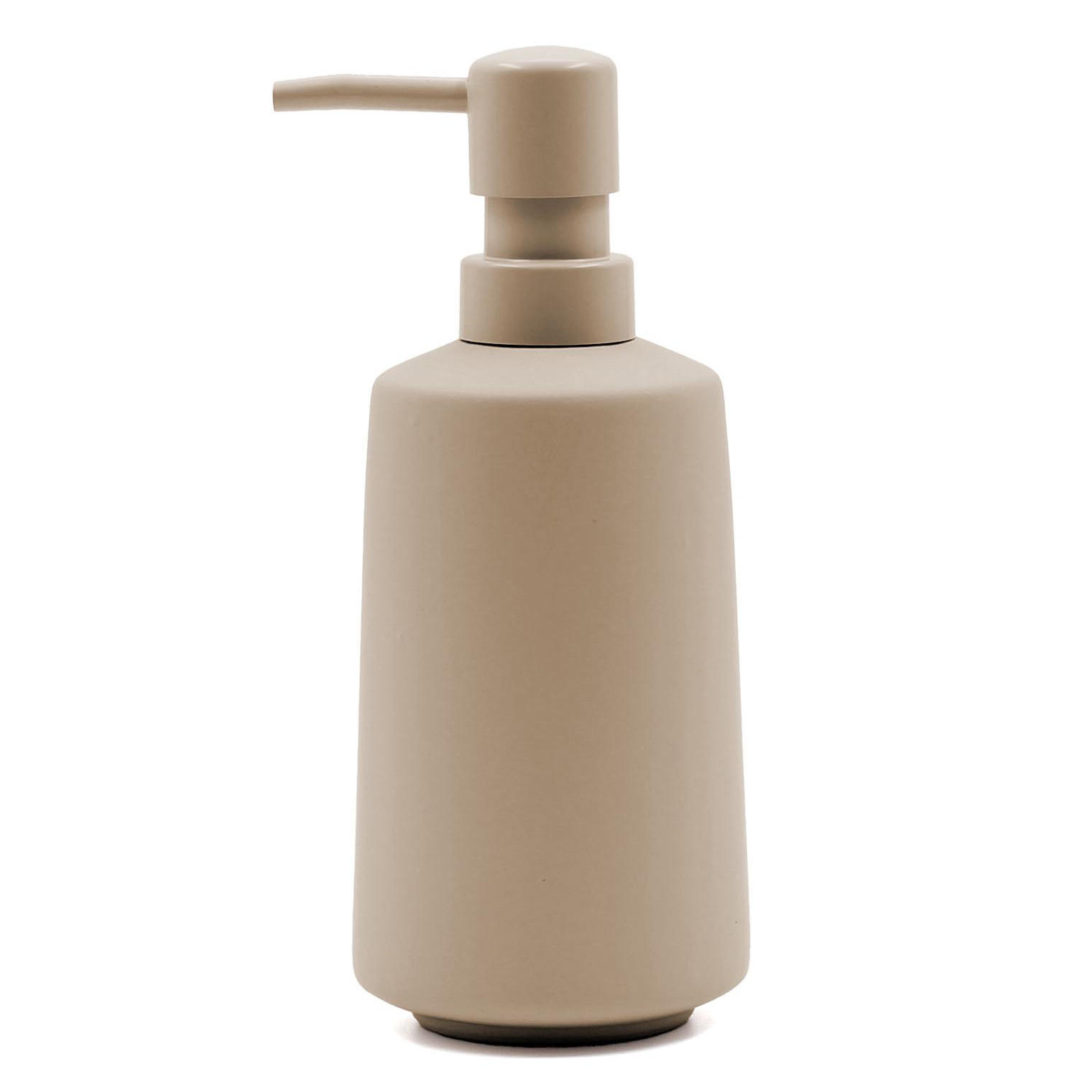 Douceur d´intérieur Seifenspender Taupe 7.5x19x7.5 cm