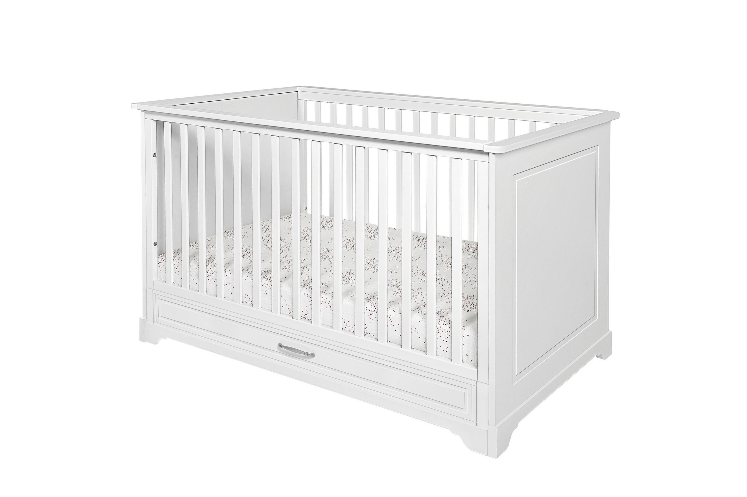 GITTERBETT Melody 140/70 - Weiß, Holzwerkstoff (70/140cm) - RAUMHIRSCH FURNITURE