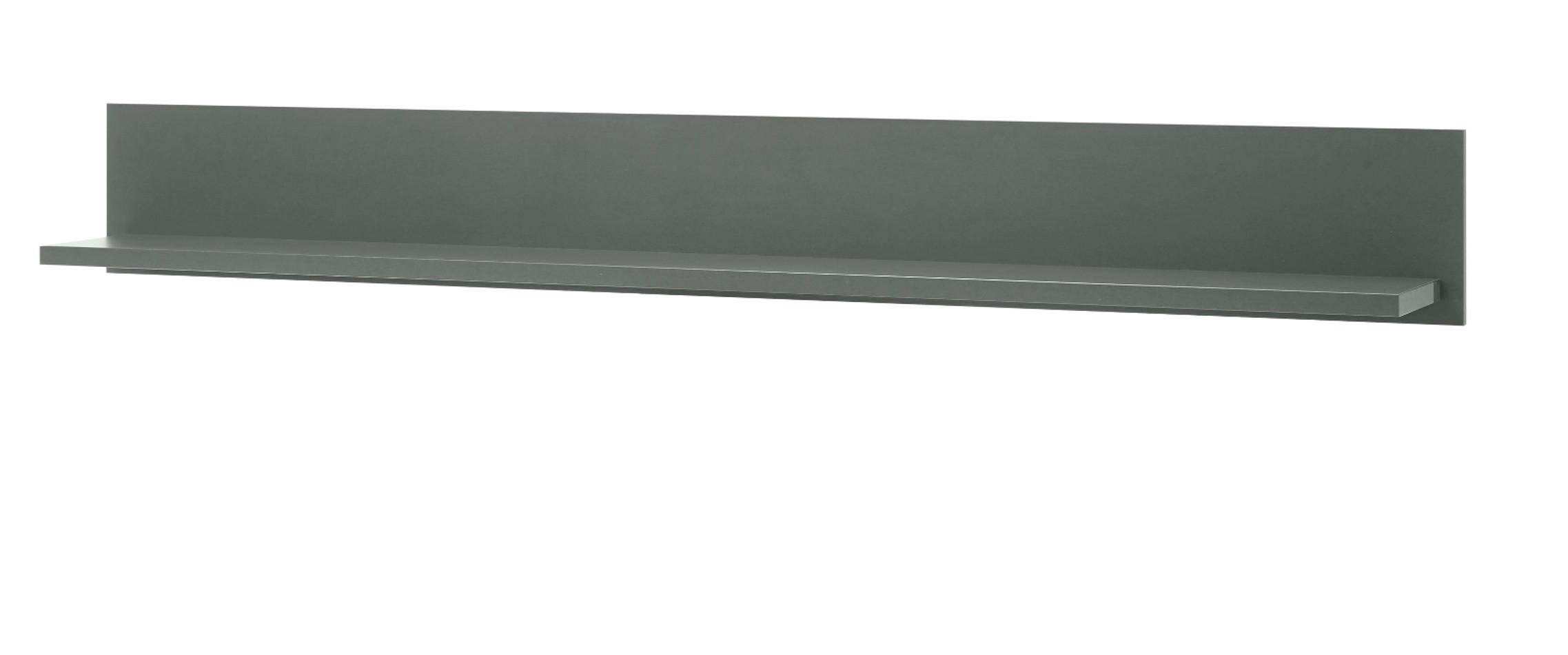 WANDBOARD grün 160 x 20 cm, Wandregal im Landhaus-Stil - Grün, Holzwerkstoff (160/20/20cm) - Furn.Design